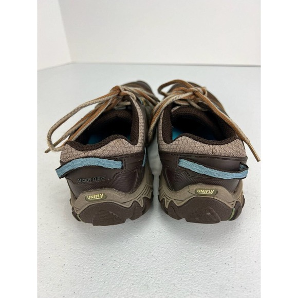 Merrell Size 7 Women's J65470 Brown Sugar/Blue Heaven Hiking Shoes - Picture 4 of 8